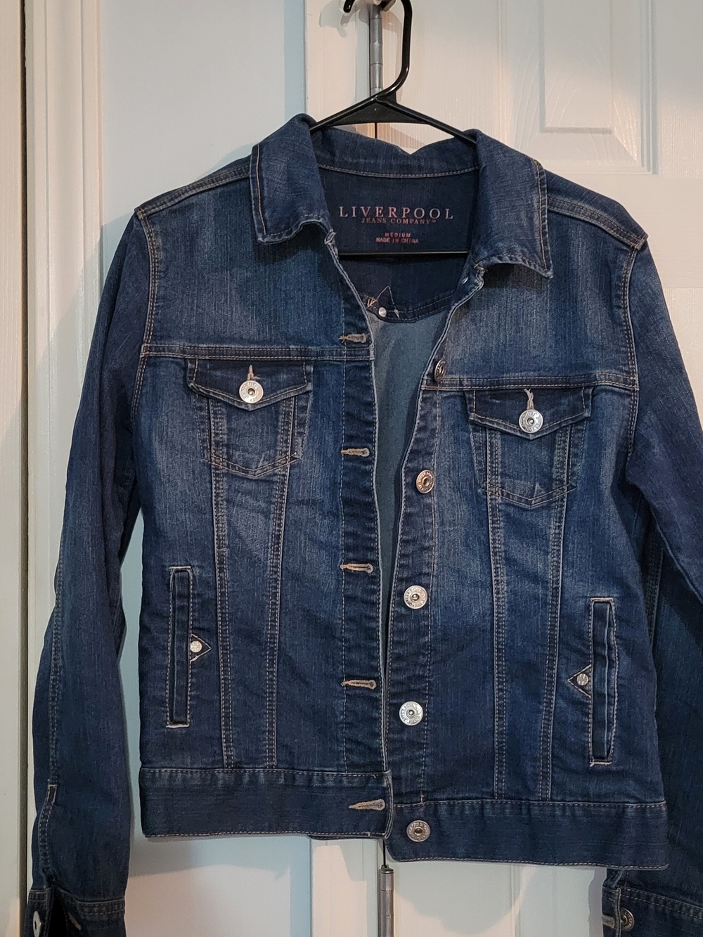 Men’s Dark Blue Denim Jacket